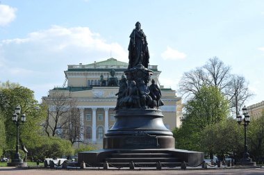 Catherine st Petersburg büyük anıt