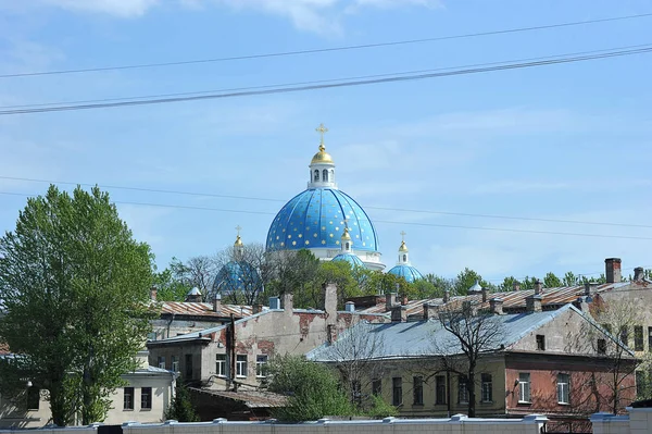 Вид на Троицу в Санкт-Петербурге — стоковое фото