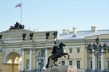 Peter büyük ve anayasanın bina için anıt