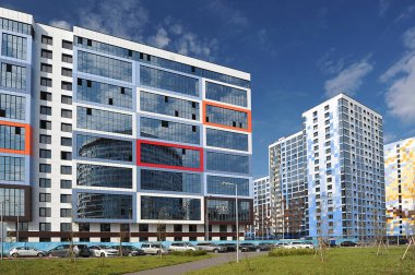 Vasi alüvyon topraklarında modern konut binaları
