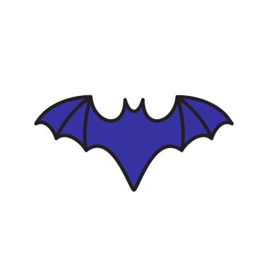 mavi yarasa grafik logosu