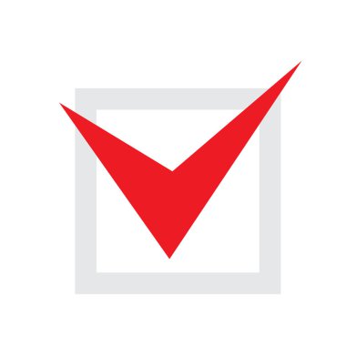 Seçimlerde oy kullanma için kırmızı tik