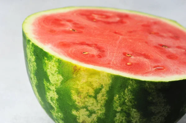 Yarım karpuz - kırmızı karpuz eti - makro