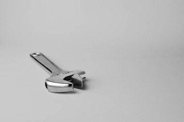 Siyah beyaz değişken anahtar, metin için boşluk