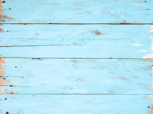 Close-up de fundo de pranchas antigas de cor azul. Espaço de cópia, vista superior  . — Fotografia de Stock