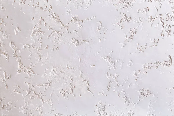 Beyaz duvar arka plan sıvalı soyut model, yakın çekim, makro.