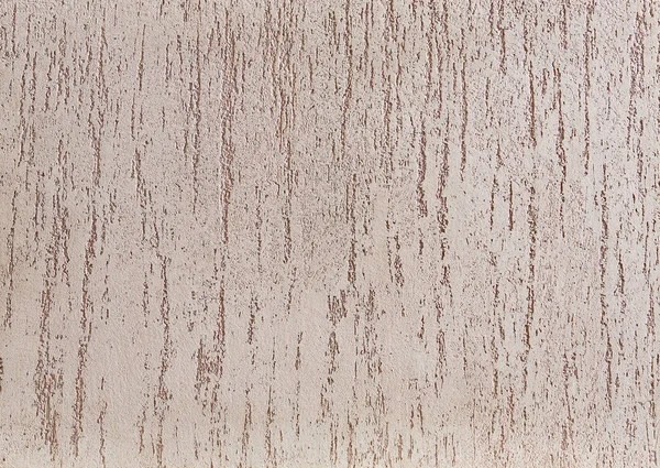 ベージュの粗織り目加工の背景を壁します。実像漆喰。壁に漆喰の質感. ストックフォト