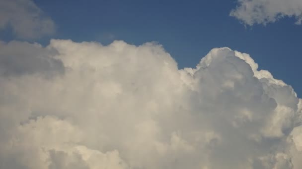 Time Lapse Nuages Mouvement Sur Fond Ciel — Video