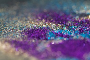 Renk ışık ve beyaz bokeh arka plan,