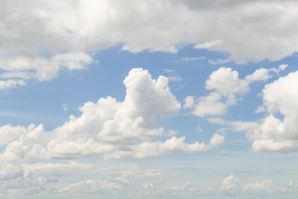 Vasto Céu Azul Nuvens Céu — Fotografia de Stock