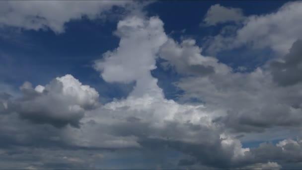 Schöne Zeitraffer Aufnahme Mit Blick Auf Den Wind — Stockvideo