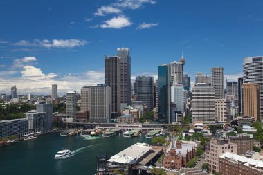 Merkez Ticaret Bölgesi Sydney Liman Bölgesi Avustralya 12.12.2013 