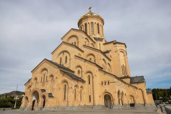 stock image Holy Trinity Cathedral of Tbilisi, Georgia 9.10.2019