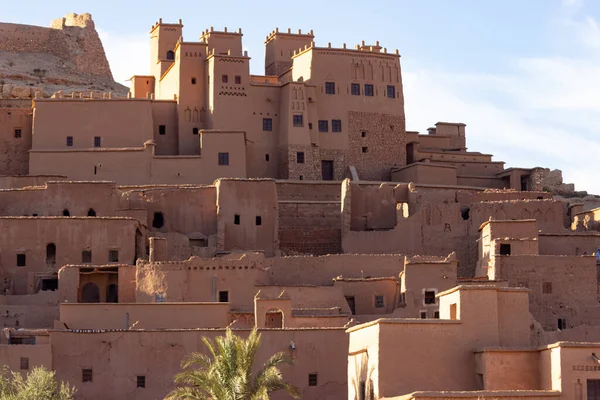 Ait Ben Haddou ksar Μαρόκο, αρχαίο φρούριο που είναι ένα μνημείο πολιτιστικής κληρονομιάς της Unesco — Φωτογραφία Αρχείου