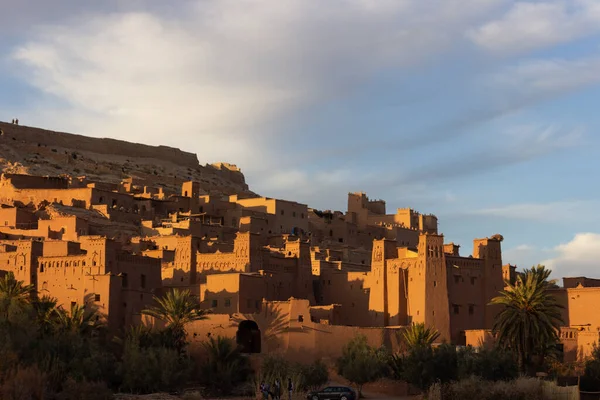 Ait Ben Haddou ksar Maroko, starobylá pevnost, která je UNESCO dědictví — Stock fotografie