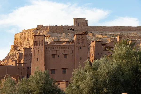 Ait Ben Haddou ksar Morocco，古代要塞，是联合国文化遗产 — 图库照片