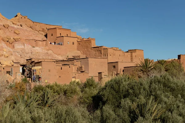 ユネスコ世界遺産に登録されている古代の要塞、ベン・ハドゥ・クサル・モロッコ — ストック写真