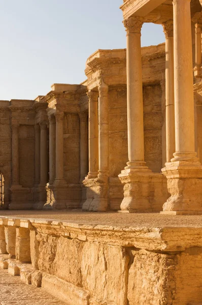 Palmyre Síria 2009 Este Local Antigo Tem Muitas Ruínas Roman — Fotografia de Stock
