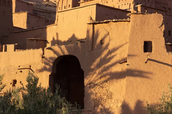 Ait Ben Haddou ksar Marokkó, ősi erőd, amely egy UNESCO örökség része — Stock Fotó