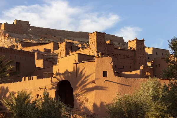 Ait Ben Haddou ksar Maroc, ancienne forteresse classée au patrimoine mondial de l'Unesco — Photo