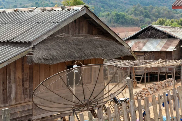 Бан Напія Поблизу Села Фонсаван Лаос Люди Роблять Ложки Бомб — стокове фото