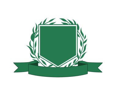 amblem rozet retro süsleme klasik antika afiş logo tasarım fikir konsept illüstrasyon kalkan süsleme  