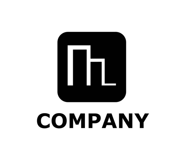Logo Símbolo Tipo Carta Logotipo Design Ideia Ilustração Linha Arte — Vetor de Stock
