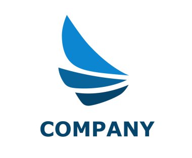 Kırmızı renk logo tasarım illüstrasyon kanat tüy siluet uçuş şirket veya şirket ya da özgürlük sembolü gibi kurumsal şekil