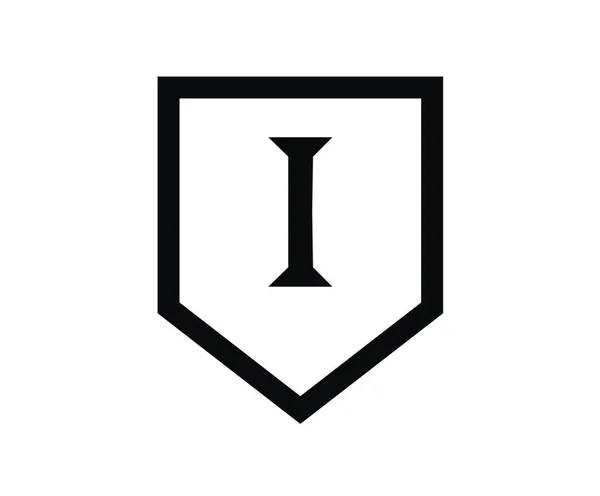 Chiffre Romain Numéro Type Dans Alphabet Lettre Logo Marque Iconique — Image vectorielle
