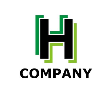 koyu yeşil ve yeşil renk logo simge çift çizgi neon ışık türü gibi harf s ilk iş logo tasarım fikir illüstrasyon şekli modern premium şirket için