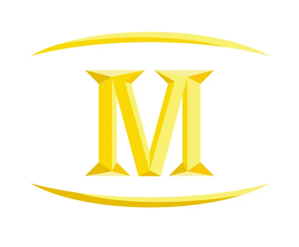 Romeins Numerieke Cijfer 1000 Type Duizend Alfabet Letter Logo Markeren — Stockvector
