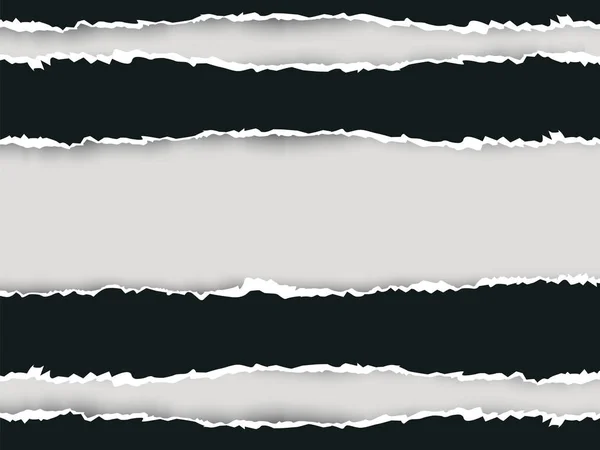 Бесшовные Рваная Бумага Белый Фон Пространством Текста Векторного Искусства Иллюстрации — стоковый вектор