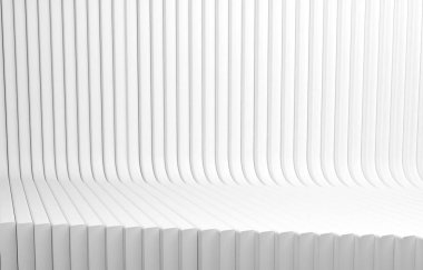 Beyaz doku hat yüzey. Gri soyut desen. Şeritler geometrik modern. İç duvar 3d arka plan tasarımı