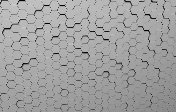 Futuristic Hexagonal Aluminum Tiled Seamless Texture Stock Photo by ...