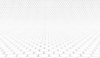 Çift ton altıgen 3d arka plan doku. 3D render illüstrasyon. Fütüristik arka plan.