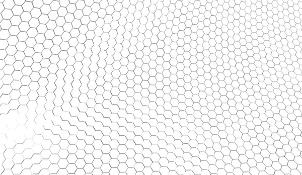 Duotone Hexagon Hintergrundtextur Darstellung Futuristischer Abstrakter Hintergrund — Stockfoto