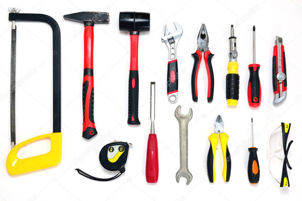 set of tools for construction and repair