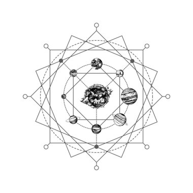 Güneş sistemi kutsal geometri