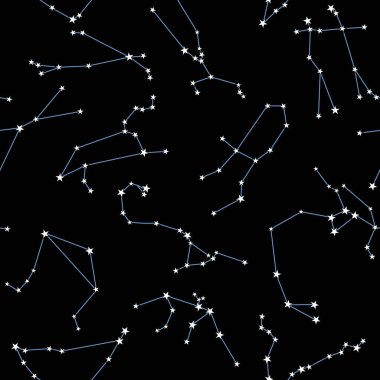 Zodyak takımyıldızlarını ile Seamless modeli