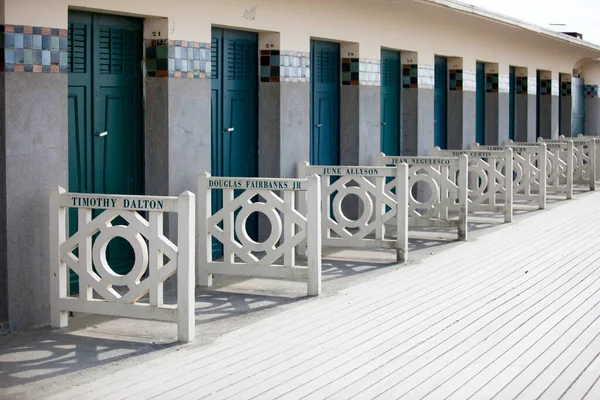 Deauville Sahilinde Ünlülerin Soyunma Odaları