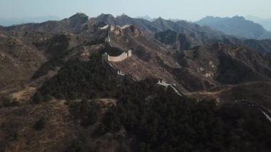 Jinshanling Çin Seddi 4 k hava video
