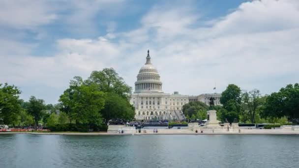 Βίντεο Hyperlapse Των Ηπα Capitol — Αρχείο Βίντεο