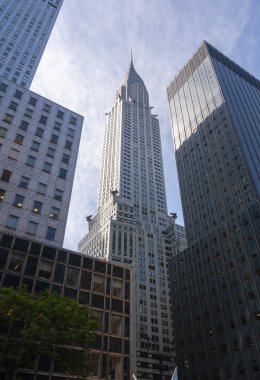 Chrysler Binası New York'ta görünümünü