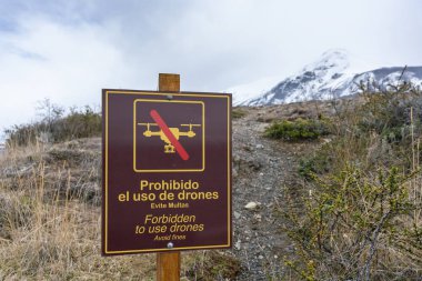 Arjantin Milli Parkında bir dron iz yok