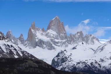 Görünümünü Monte Fitz Roy Arjantin