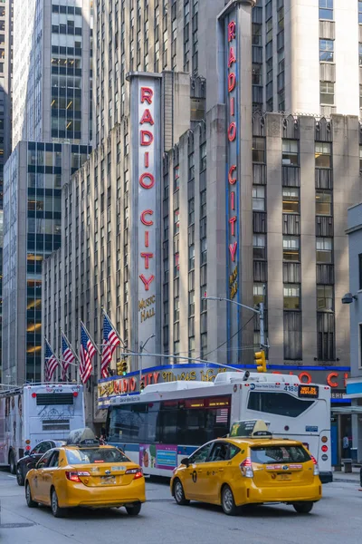 Radio City Music Hall en la ciudad de Nueva York — Foto de Stock