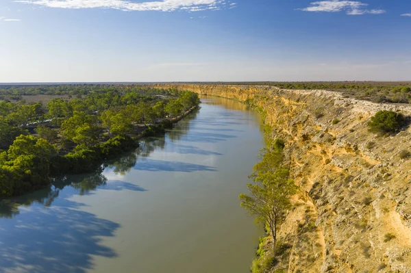 Aerial view of Murray River in South Australia — Stock Photo, Image