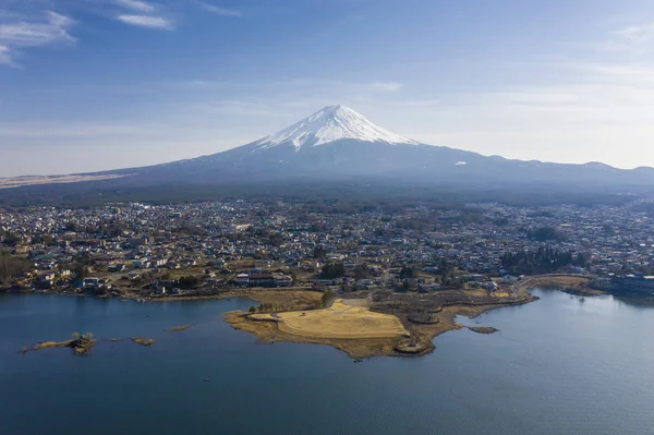 日本富士山和川口山 — 图库照片