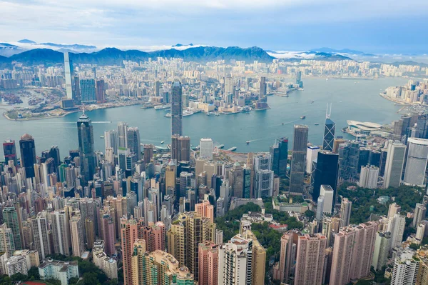 Victoria Harbour in Hong Kong — Stock Photo, Image