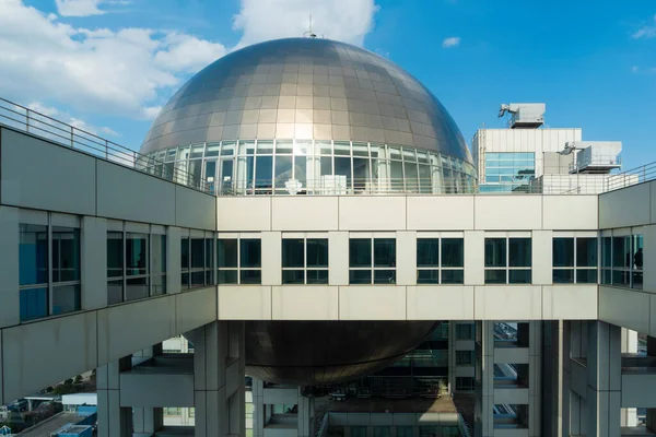 東京都 2019年3月17日 富士テレビビルの球面観測デッキの様子 — ストック写真
